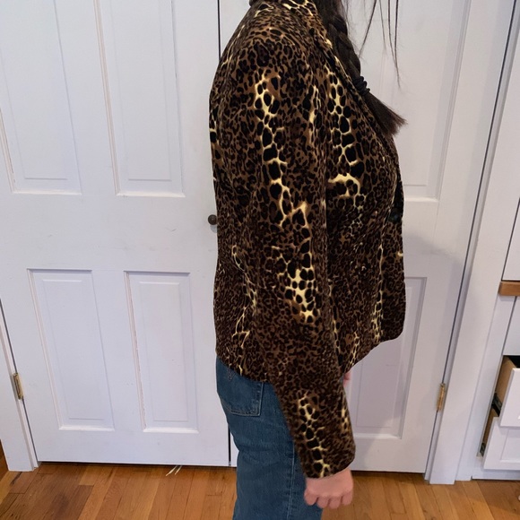 Cheetah print blazer - Picture 3 of 4